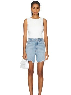 AGOLDE Stella Denim Shorts Agreement Wash Size 26